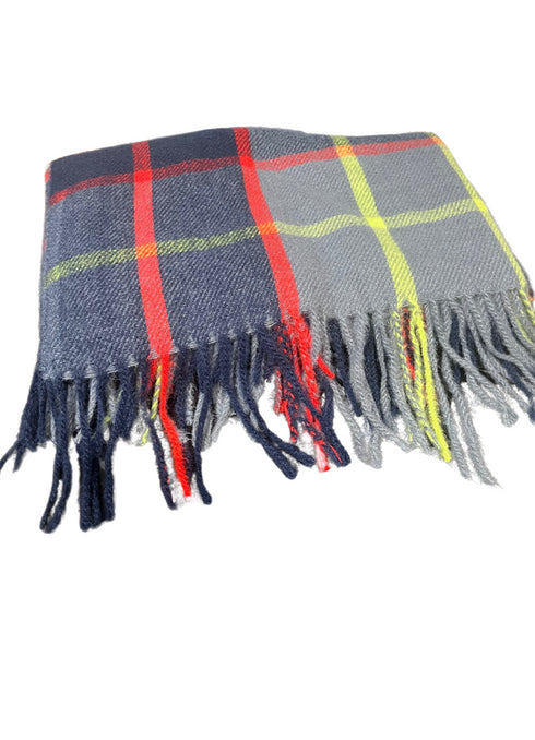 Foulard marine et rouge